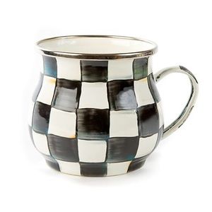 MacKenzie Childs courtly check mugs